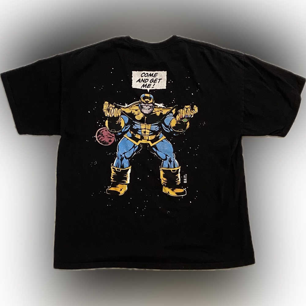 Marvel x Bait, Thanos Infinity Gauntlet, size XL, color black, good condition